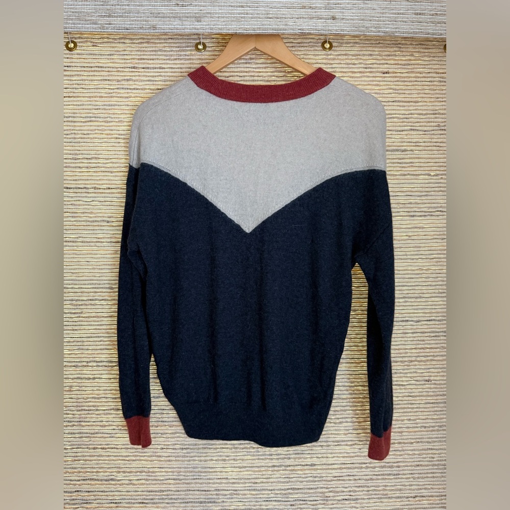 Madewell Wool Colorblock Pullover - image 6